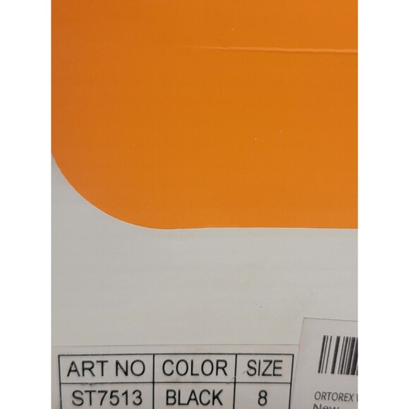 ORTOREX Women Diabetic Leather Orthopedic Walking Shoes Wide Toe Box Shoes Sz 8 - Picture 2 of 9